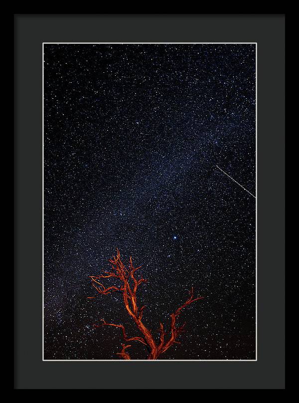 Desert Galaxy - Framed Print