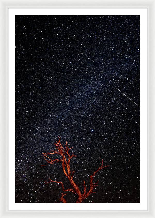 Desert Galaxy - Framed Print