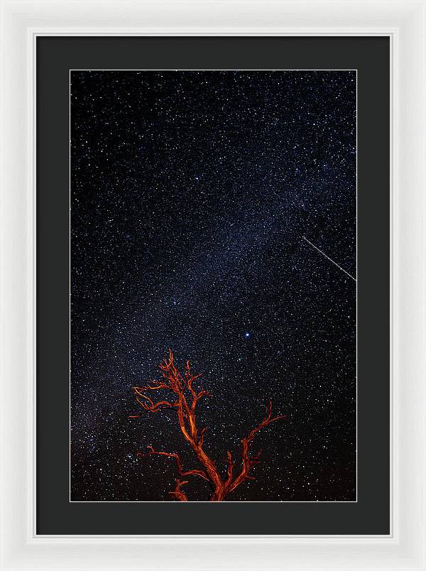 Desert Galaxy - Framed Print