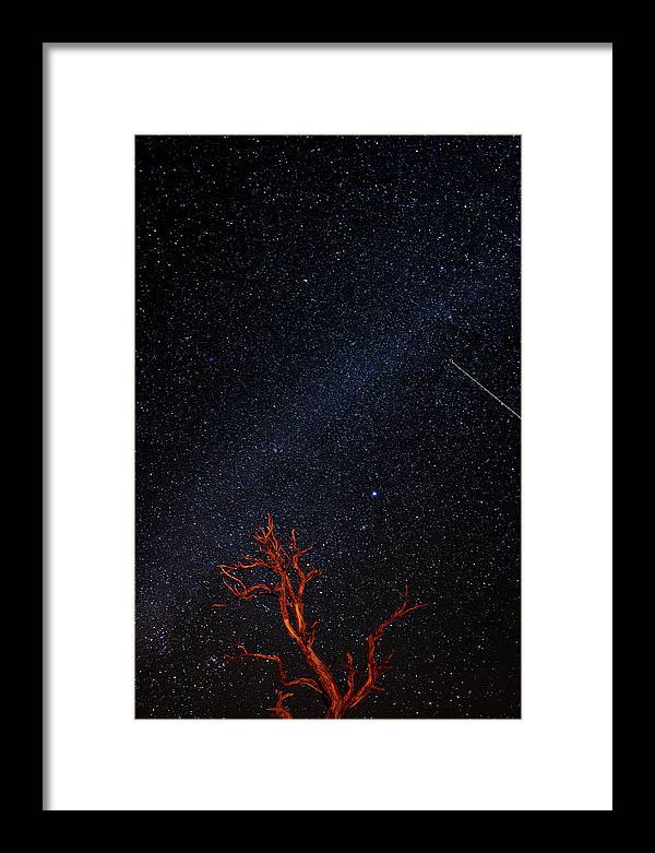 Desert Galaxy - Framed Print