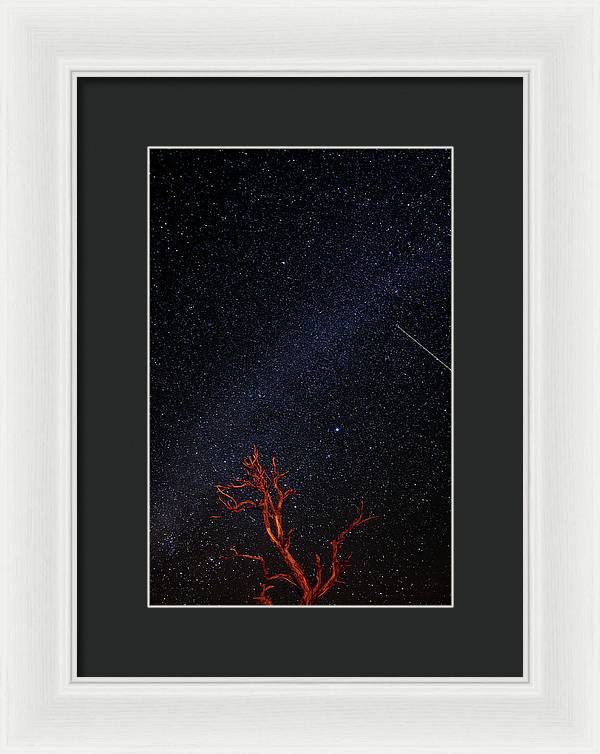 Desert Galaxy - Framed Print