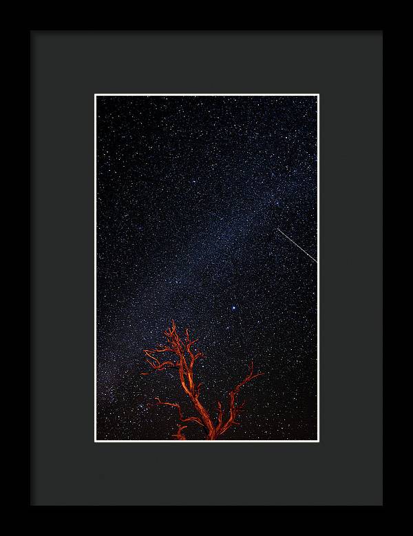 Desert Galaxy - Framed Print