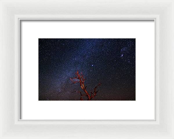 Desert Galaxy Horizontal - Framed Print