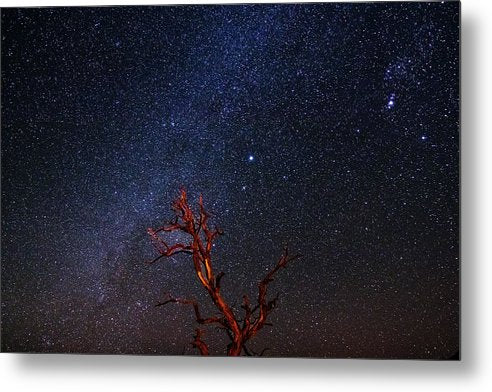 Desert Galaxy Horizontal - Metal Print