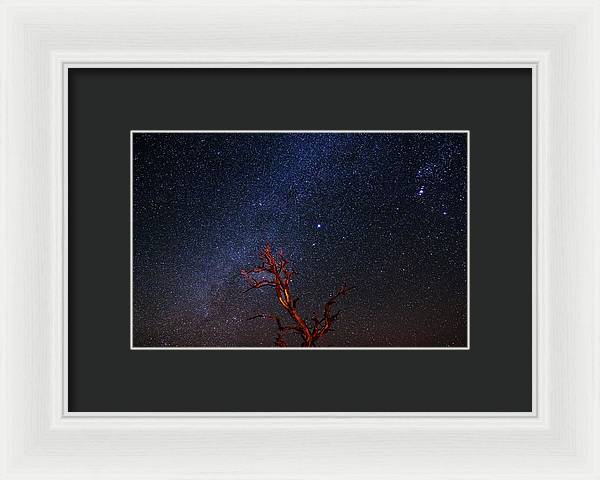 Desert Galaxy Horizontal - Framed Print