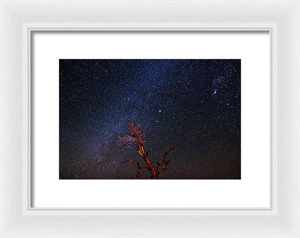 Desert Galaxy Horizontal - Framed Print