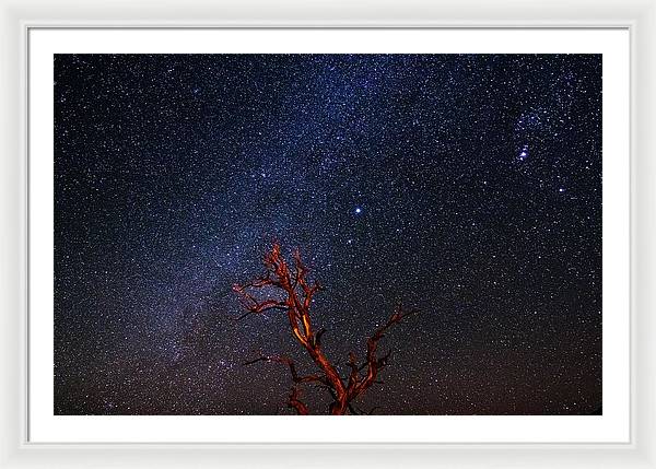 Desert Galaxy Horizontal - Framed Print