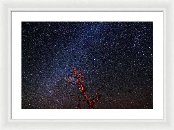 Desert Galaxy Horizontal - Framed Print