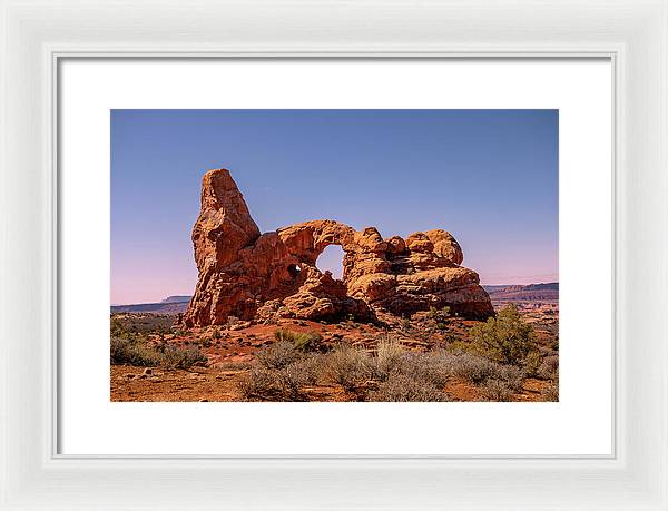 Desert Hole - Framed Print