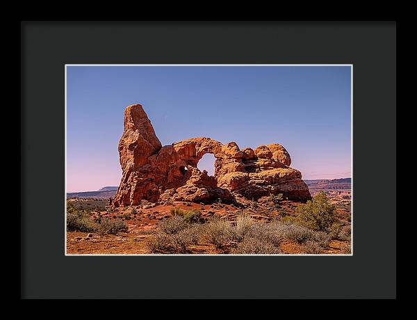 Desert Hole - Framed Print