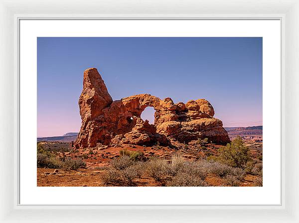 Desert Hole - Framed Print