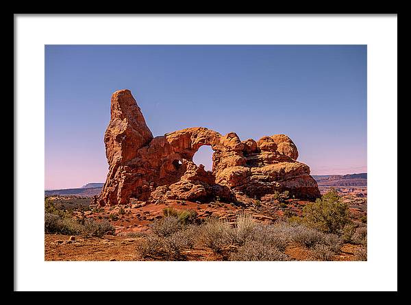 Desert Hole - Framed Print