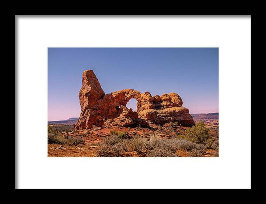 Desert Hole - Framed Print