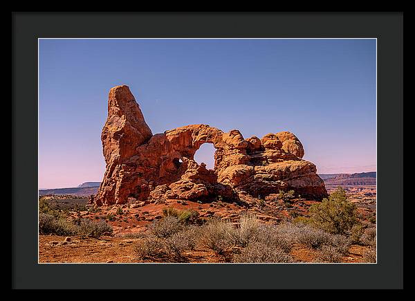 Desert Hole - Framed Print