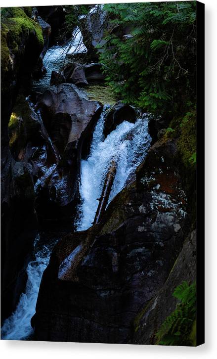 Glacier Water - Canvas Print