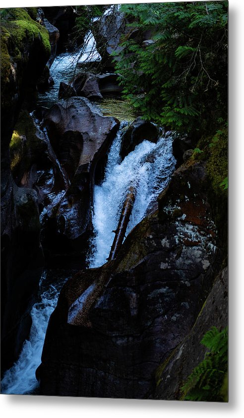 Glacier Water - Metal Print