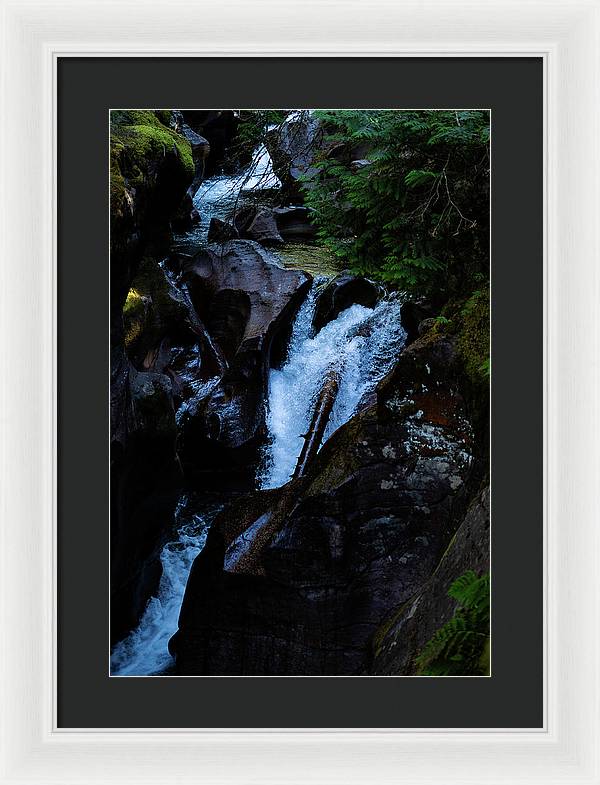 Glacier Water - Framed Print