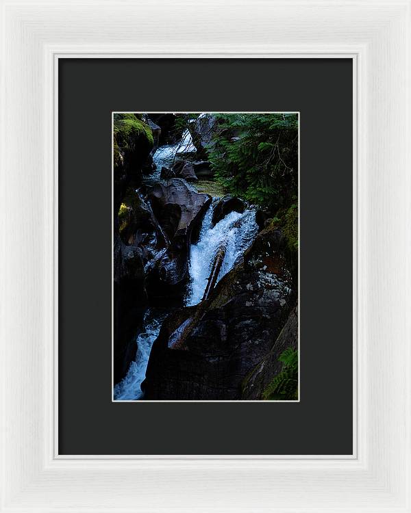 Glacier Water - Framed Print