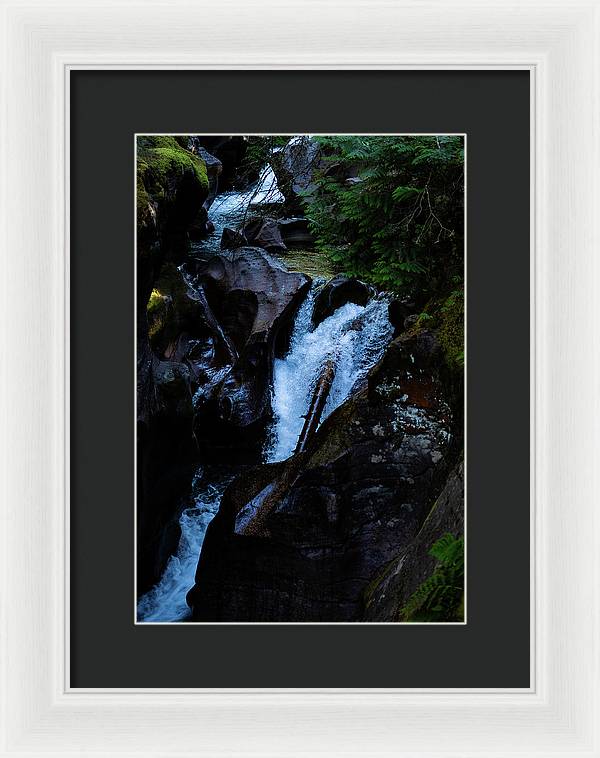 Glacier Water - Framed Print