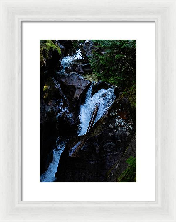 Glacier Water - Framed Print