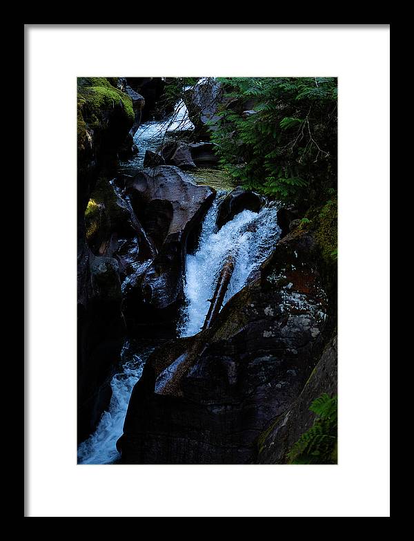 Glacier Water - Framed Print