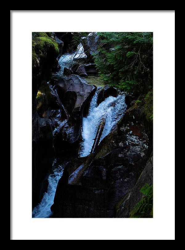 Glacier Water - Framed Print