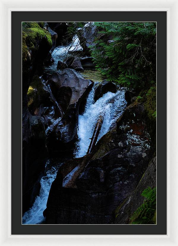 Glacier Water - Framed Print