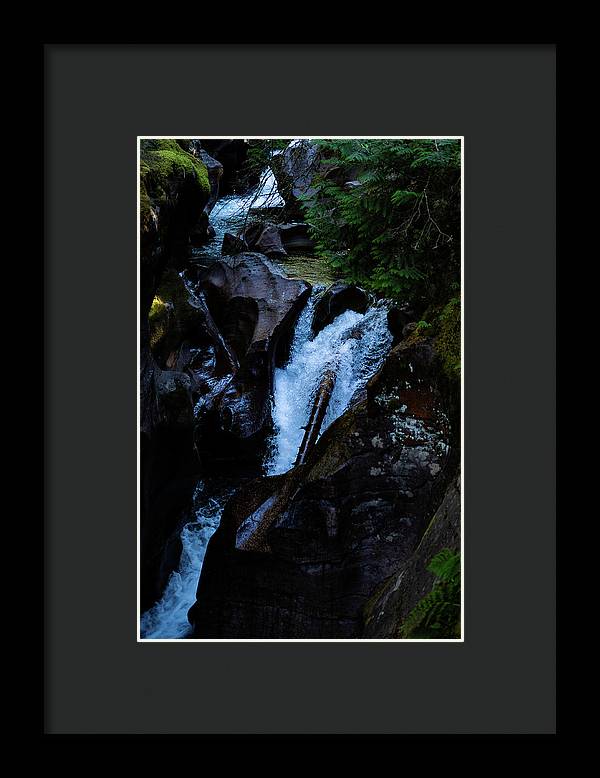 Glacier Water - Framed Print