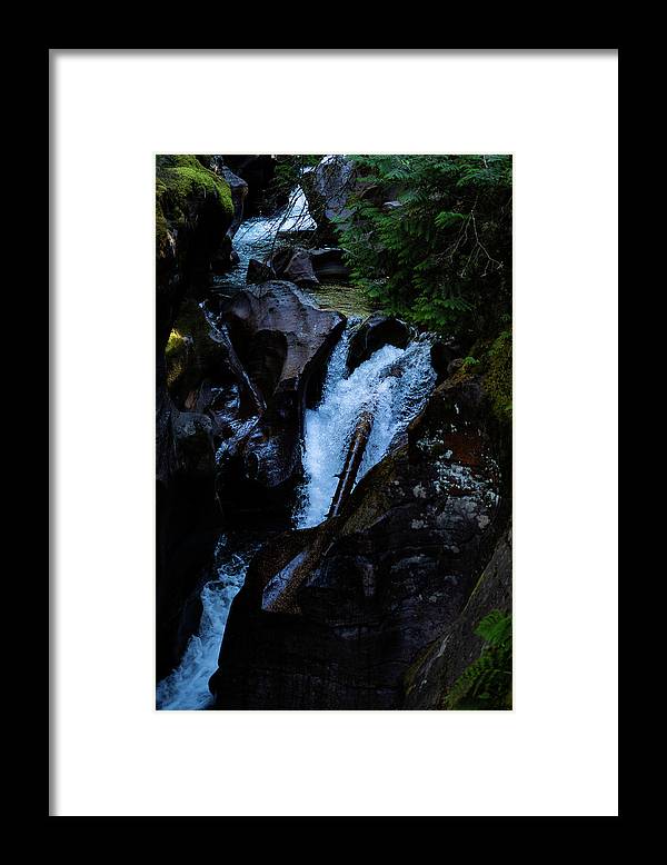 Glacier Water - Framed Print