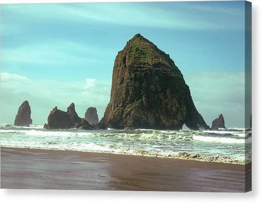 Haystack Rock - Canvas Print