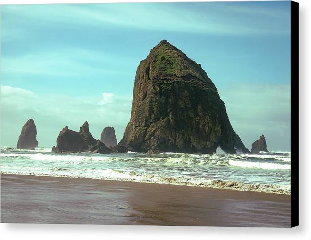 Haystack Rock - Canvas Print