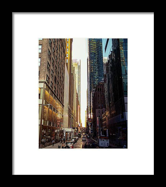 Light and Dark - Framed Print