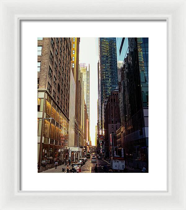 Light and Dark - Framed Print