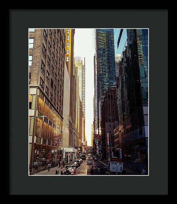 Light and Dark - Framed Print