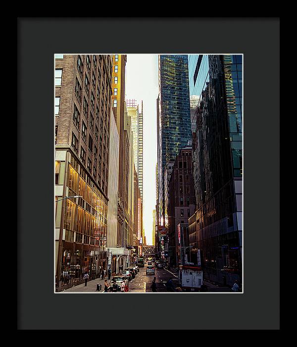 Light and Dark - Framed Print