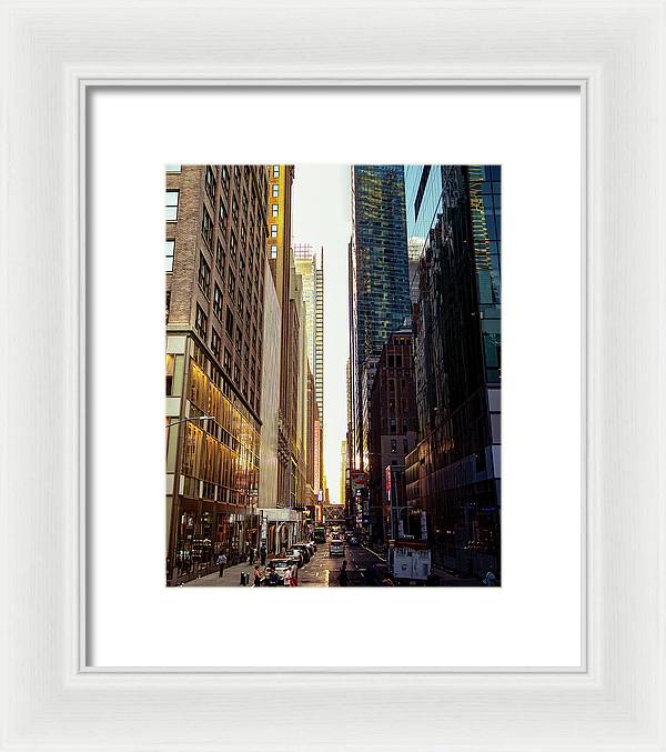 Light and Dark - Framed Print