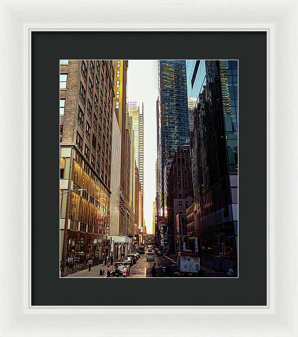 Light and Dark - Framed Print