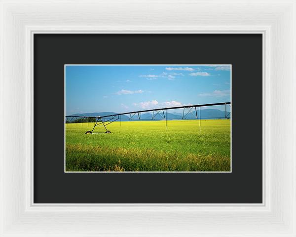 Montana Agriculture - Framed Print