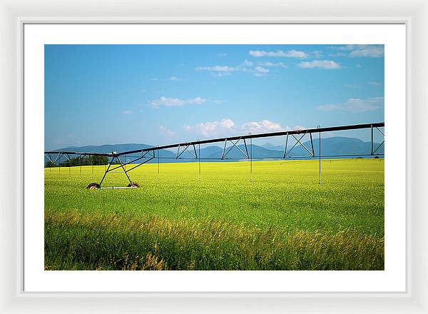 Montana Agriculture - Framed Print