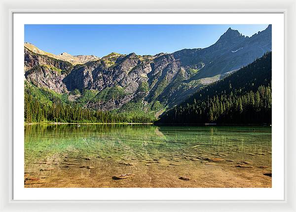 Mountain Glass - Framed Print