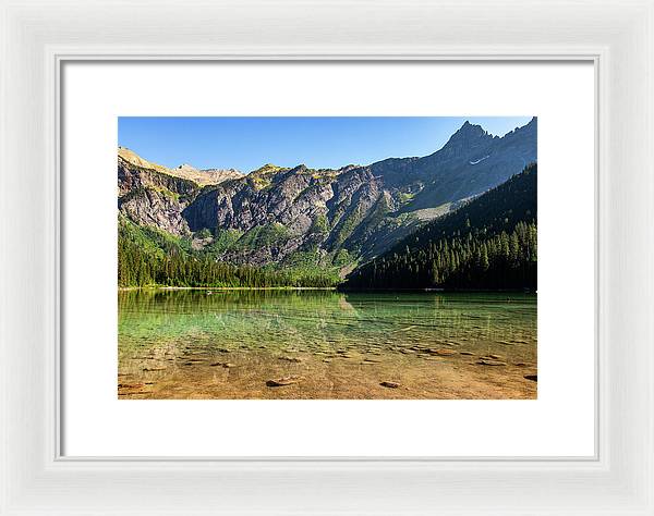 Mountain Glass - Framed Print