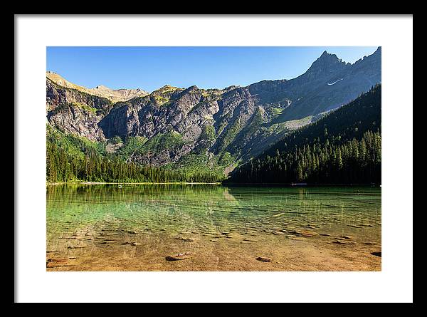 Mountain Glass - Framed Print