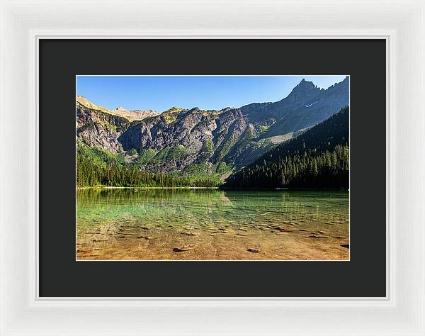 Mountain Glass - Framed Print