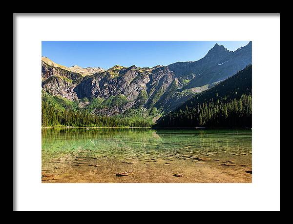 Mountain Glass - Framed Print