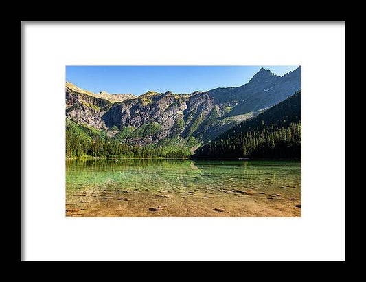 Mountain Glass - Framed Print