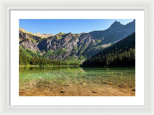 Mountain Glass - Framed Print