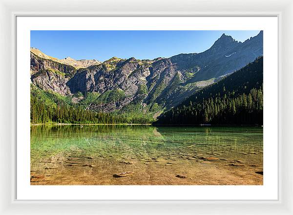 Mountain Glass - Framed Print