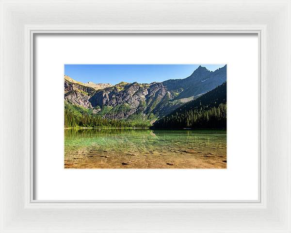 Mountain Glass - Framed Print