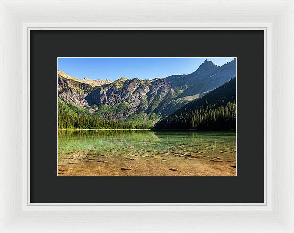 Mountain Glass - Framed Print