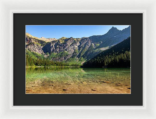 Mountain Glass - Framed Print